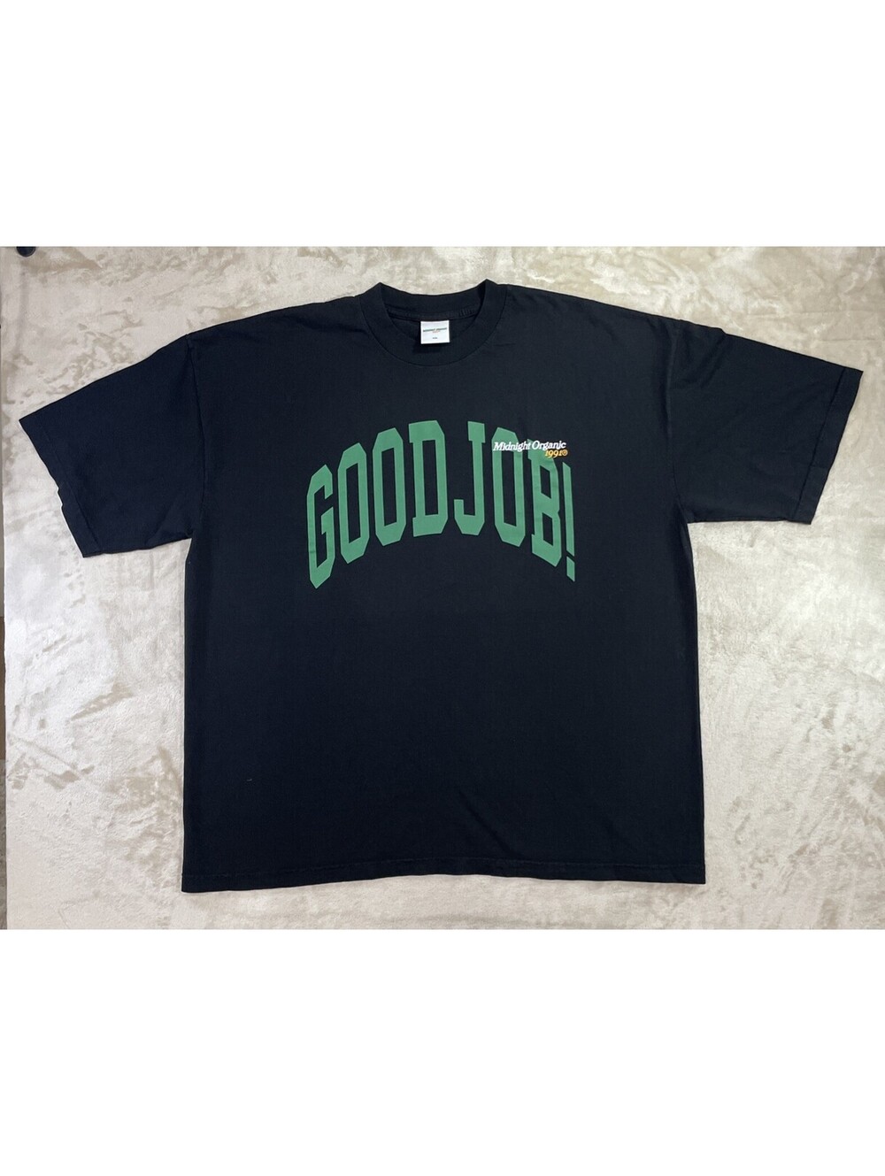 Larry June x Midnight Organic "Good Job" Black Logo Tee Hip Hop Rap Mens 2XL NEW